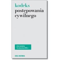 Produkt oferowany przez sklep:  Kodeks Postępowania Cywilnego