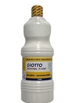 Produkt oferowany przez sklep:  Lyra Farby tempery w butelce 1000 ml Giotto Paint biała