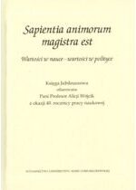 Produkt oferowany przez sklep:  Sapientia animorum magistra est