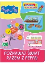 Produkt oferowany przez sklep:  Poznawaj świat razem z Peppą! Zadania w Okienkach. Świnka Peppa