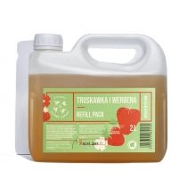 Produkt oferowany przez sklep:  Mydlarnia 4 Szpaki Mydło w płynie truskawka i werbena refill 2 l