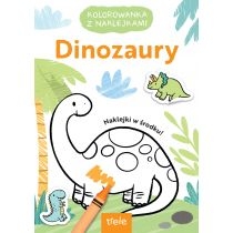 Produkt oferowany przez sklep:  Dinozaury. Kolorowanka z wykrojnikiem