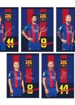 Produkt oferowany przez sklep:  Zeszyt z marginesem A5 FC Barcelona kratka 32 kartki