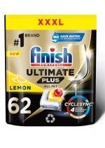 Produkt oferowany przez sklep:  Finish Kapsułki do zmywarki Ultimate Plus Lemon zestaw 186 szt.