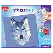 Produkt oferowany przez sklep:  Maped Przyklejanie po numerach Sticker Art