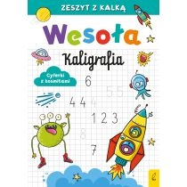 Produkt oferowany przez sklep:  Wesoła kaligrafia. Cyferki z kosmitami