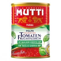 Produkt oferowany przez sklep:  Mutti Pomidory krojone z bazylią Zestaw 3 x 400 g