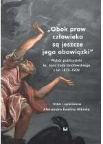 Produkt oferowany przez sklep:  Obok praw człowieka są jeszcze jego obowiązki