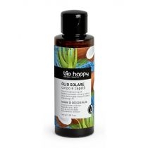 Produkt oferowany przez sklep:  Bio Happy Olejek podkreślający opaleniznę i pielęgnujący włosy Woda kokosowa i Aloes 100 ml
