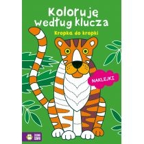 Produkt oferowany przez sklep:  Koloruję według klucza. Kropka do kropki