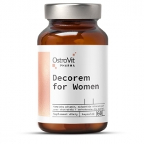 Produkt oferowany przez sklep:  OstroVit Pharma Decorem For Women - suplement diety 60 kaps.