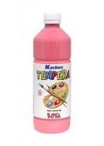 Produkt oferowany przez sklep:  Farba tempera w butelce 550 ml różowa