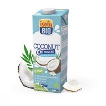Produkt oferowany przez sklep:  Isola Napój kokosowy bez dodatku cukru z wapniem bezglutenowy 1 l Bio