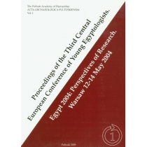 Produkt oferowany przez sklep:  Proceedings Of The Third Central European Conference Of Young Egyptologists