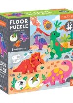Produkt oferowany przez sklep:  Puzzle podłogowe Park dinozaurów z elementami specjalnymi 2+ Mudpuppy