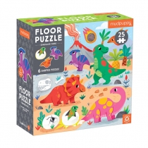 Produkt oferowany przez sklep:  Puzzle podłogowe Park dinozaurów z elementami specjalnymi 2+ Mudpuppy