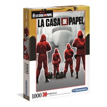 Produkt oferowany przez sklep:  Puzzle 1000 el. Netflix. La Casa de Papel 2 Clementoni