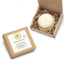 Produkt oferowany przez sklep:  Miodowa Mydlarnia Musująca kula do kąpieli Ukojenie 85 g (+/-5 g)