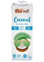 Produkt oferowany przez sklep:  Ecomil Napój kokosowy z wapniem bez dodatku cukru bezglutenowy Zestaw 6 x 1 L Bio