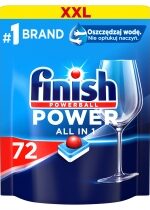 Produkt oferowany przez sklep:  Finish Tabletki do zmywarki Power All-in-1 Fresh 72 szt.