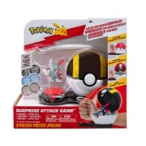 Produkt oferowany przez sklep:  Pokemon Gra Surprise Attack Sneasel Jazwares