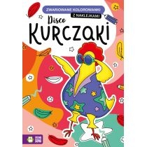 Produkt oferowany przez sklep:  Disco kurczaki. Zwariowane kolorowanki