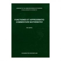 Produkt oferowany przez sklep:  Functiones Et Approximatio 50.2