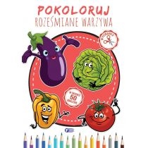 Produkt oferowany przez sklep:  Pokoloruj roześmiane warzywa