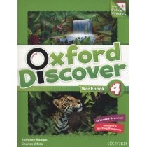 Produkt oferowany przez sklep:  Oxford Discover 4. Workbook + Online Practice