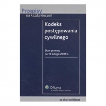 Produkt oferowany przez sklep:  Kodeks Postępowania Cywilnego