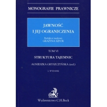 Produkt oferowany przez sklep:  Jawnośc i jej ograniczenia.  Tom 6