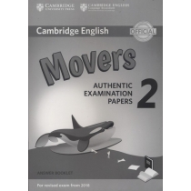 Produkt oferowany przez sklep:  Camb YLET Movers 2 for revised 2018 Answer booklet
