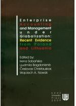 Produkt oferowany przez sklep:  Enterprise accounting and management under globalization: recent evidence from Poland and Lithuania