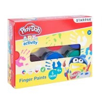 Produkt oferowany przez sklep:  Starpak Farby do malowania palcami 6 kolorów