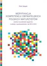 Produkt oferowany przez sklep:  Weryfikacja kompetencji obywatelskich polskich maturzystów