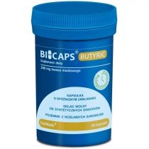 Produkt oferowany przez sklep:  Formeds Bicaps Butyric kwas masłowy - suplement diety 60 kaps.