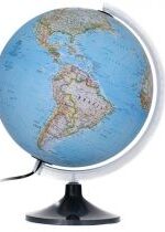 Produkt oferowany przez sklep:  Globus podświetlany Polityczny National Geographic Carbon Classic 30 cm