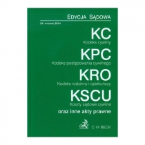 Produkt oferowany przez sklep:  Kodeks Cywilny Kodeks Postępowania Cywilnego Kodeks Rodzinny I Opiekuńczy Koszty Sądowe Cywilne