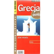 Produkt oferowany przez sklep:  Grecja-Gold Mapa samoch. n