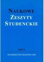 Produkt oferowany przez sklep:  Naukowe Zeszyty Studenckie 5 / 2013
