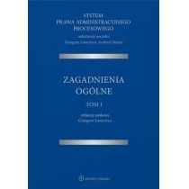 Produkt oferowany przez sklep:  System Prawa Administracyjnego Procesowego. TOM I. Zagadnienia ogólne