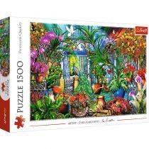 Produkt oferowany przez sklep:  Puzzle 1500 el. Tajemniczy ogród Trefl