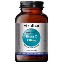 Produkt oferowany przez sklep:  Viridian Extra C 950 mg - suplement diety 120 kaps.