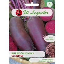 Produkt oferowany przez sklep:  W. Legutko - nasiona Burak ćwikłowy Cylindra nasiona inkrustowane 15 g