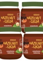 Produkt oferowany przez sklep:  Super Fudgio Krem orzechowo-kakaowy Zestaw 4 x 190 g Bio