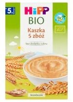 Produkt oferowany przez sklep:  Hipp Kaszka 5 zbóż po 5. miesiącu bezmleczna 200 g Bio