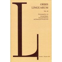 Produkt oferowany przez sklep:  Orbis Linguarum Vol.44
