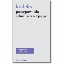 Produkt oferowany przez sklep:  Kodeks Postępowania Administracyjnego