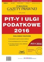 Produkt oferowany przez sklep:  Pit-Y I Ulgi Podatkowe 2016