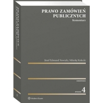 Produkt oferowany przez sklep:  Prawo zamówień publicznych. Komentarz